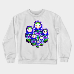 Russian nesting dolls Crewneck Sweatshirt